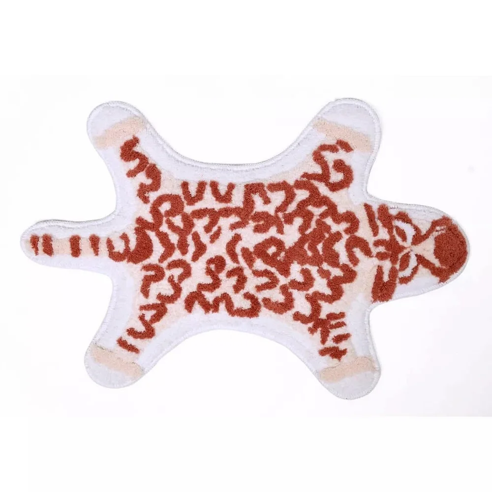 Animal Print Bath Mat